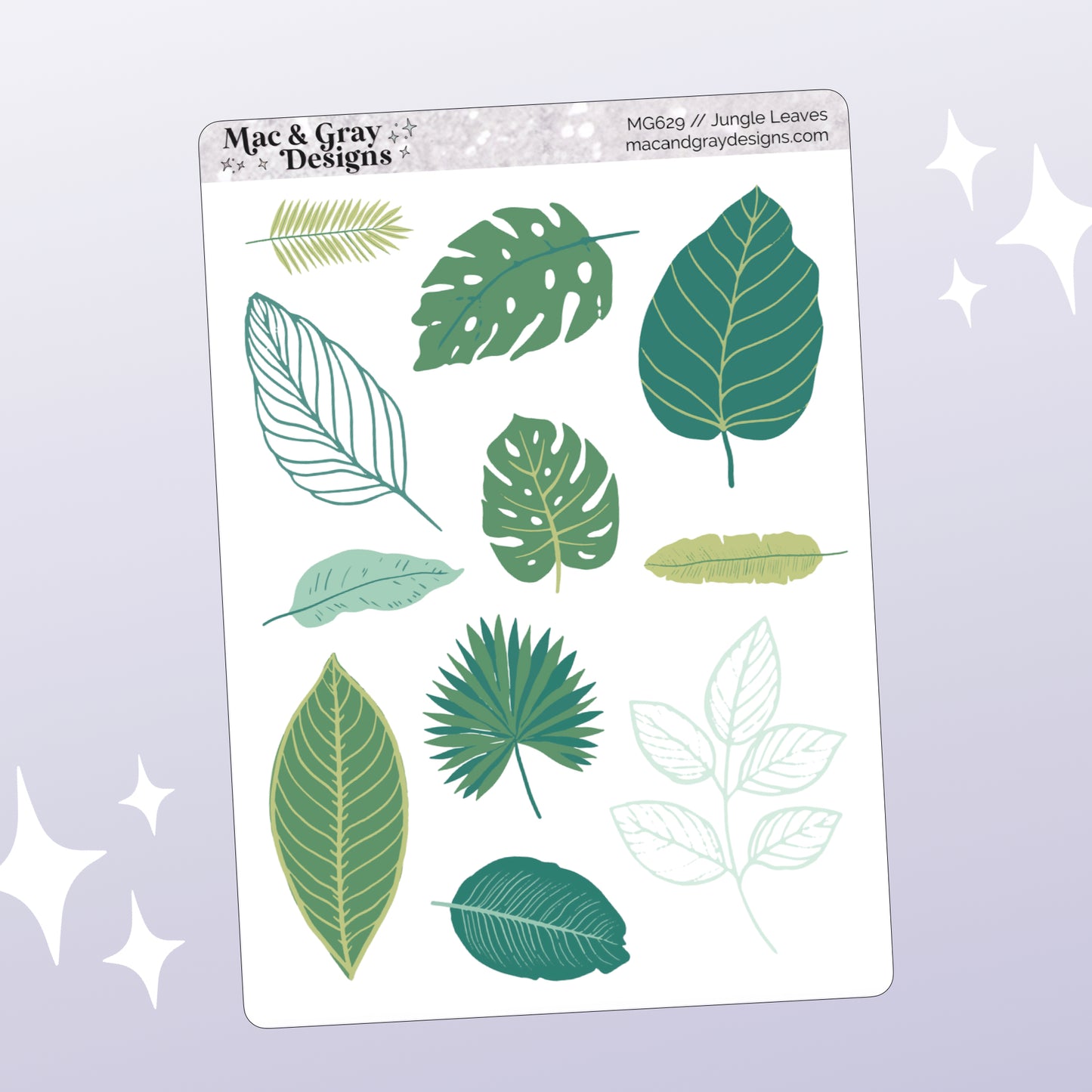 Jungle Leaves | Deco Stickers