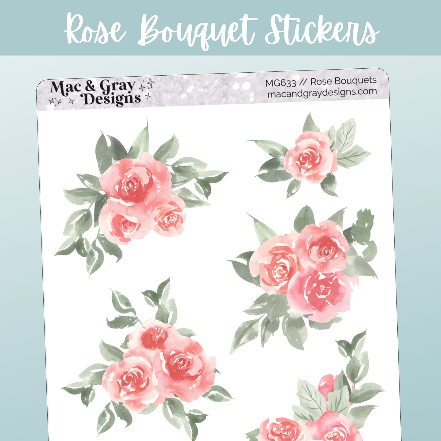 Rose Bouquets | Deco Stickers