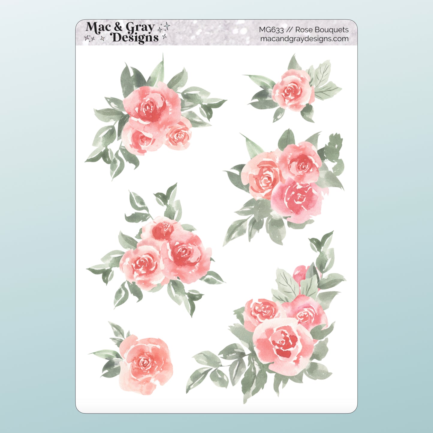 Rose Bouquets | Deco Stickers
