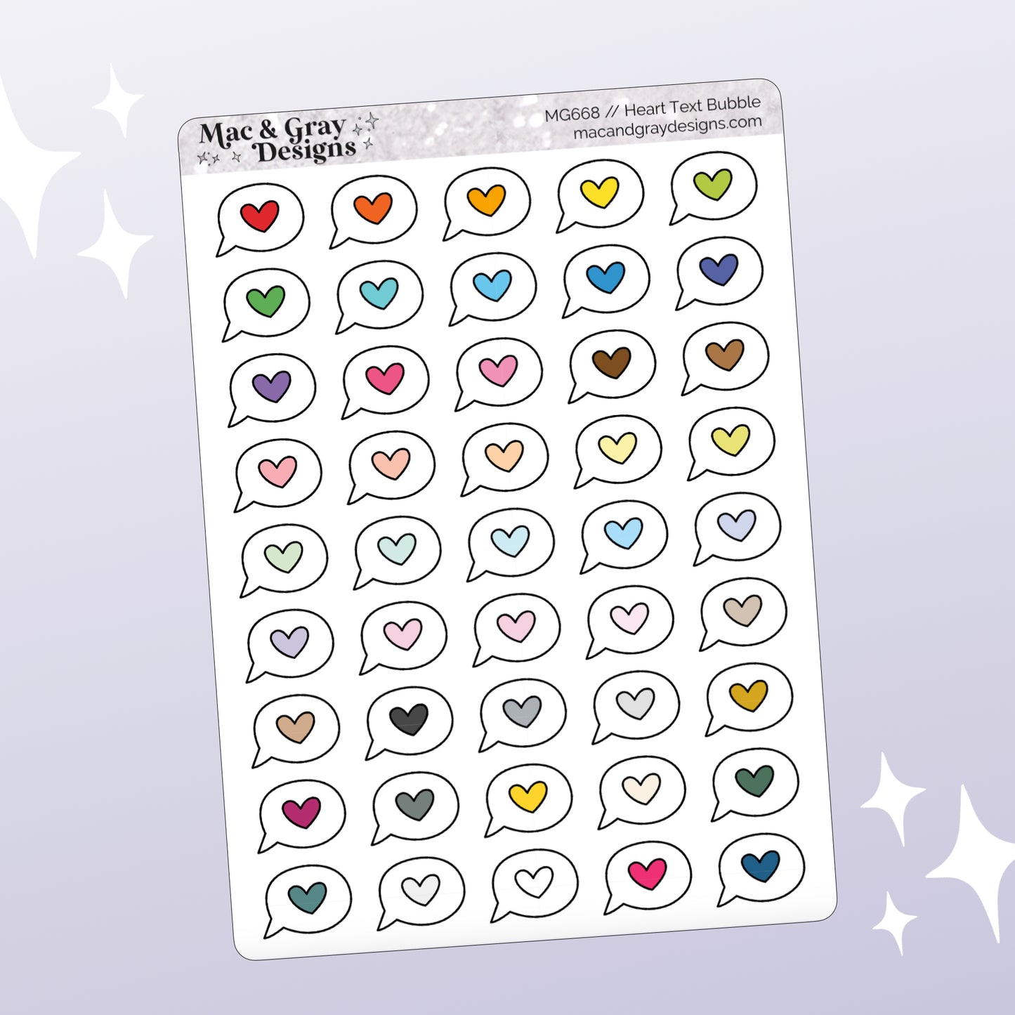 Text Bubble Stickers | Functional Stickers