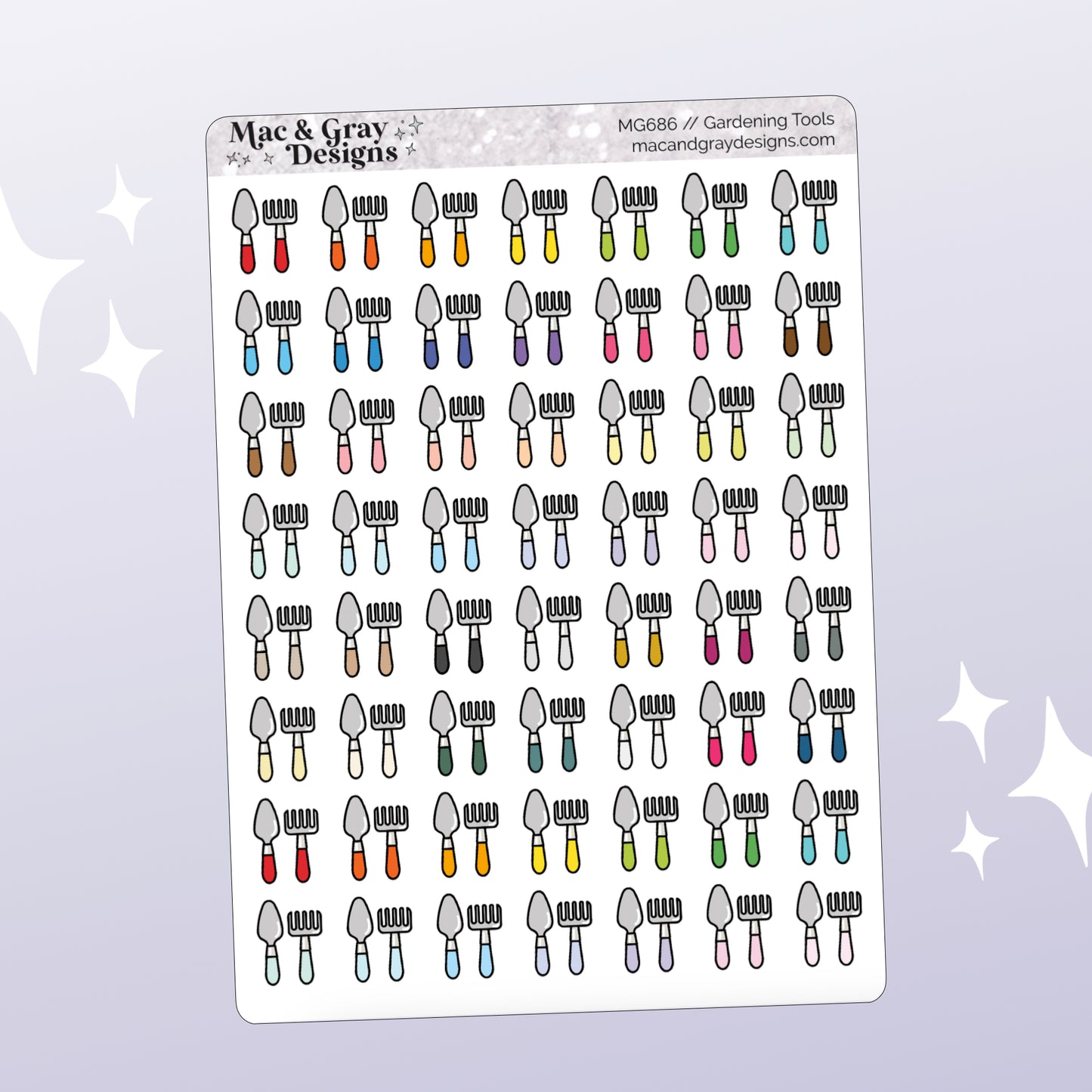 Gardening Tools | Functional Stickers