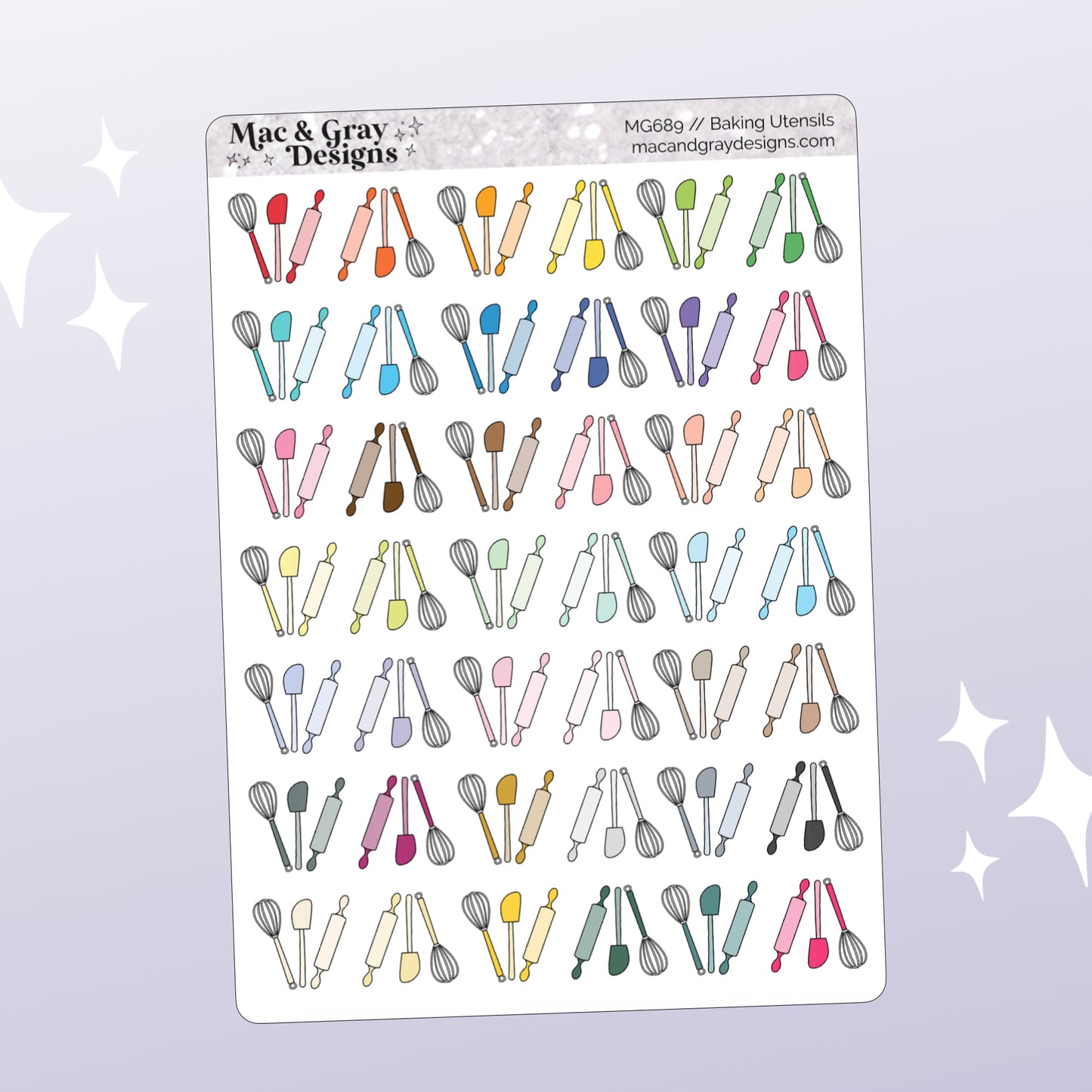 Baking Utensils | Functional Stickers
