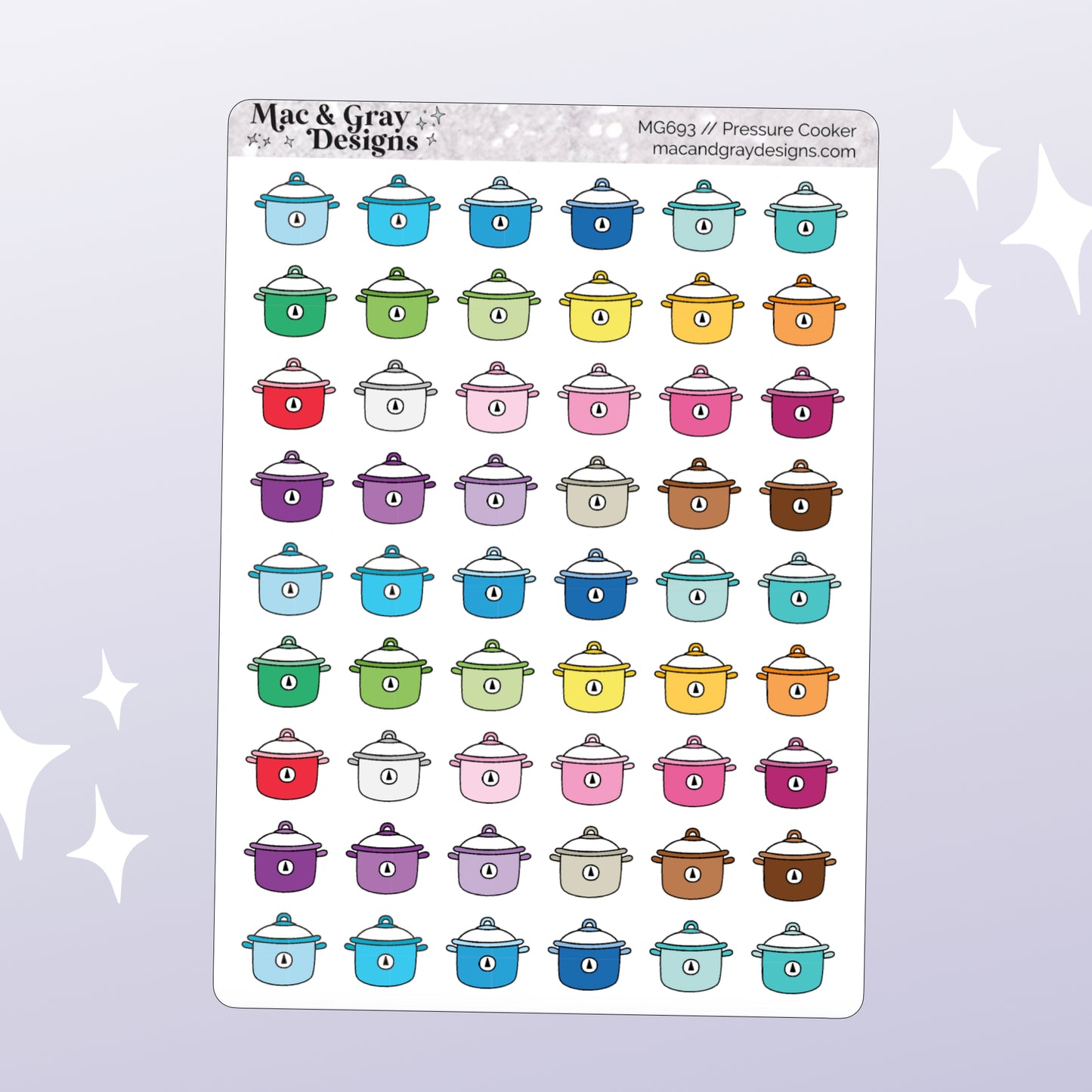 Pressure Cooker | Functional Stickers