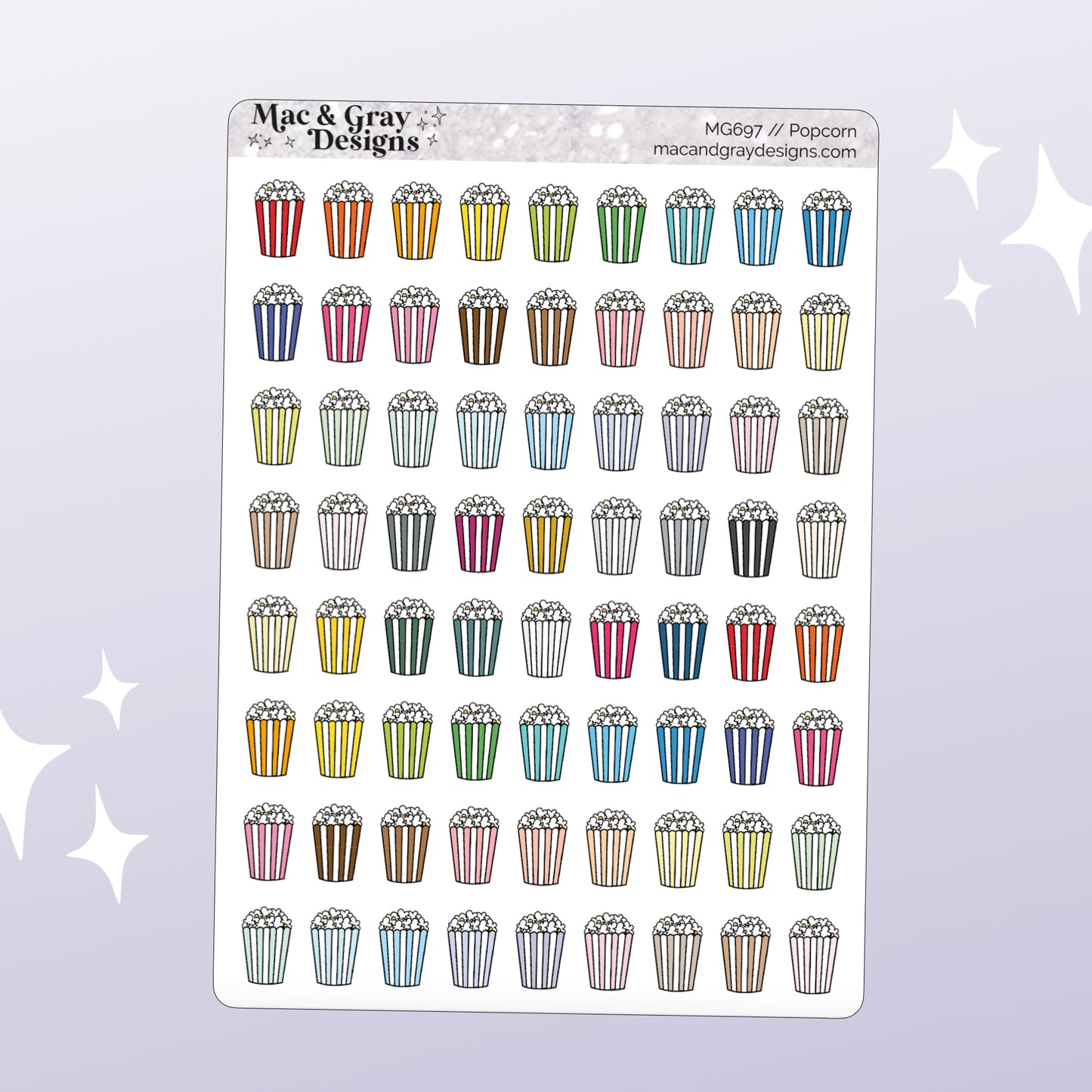 Popcorn | Functional Stickers