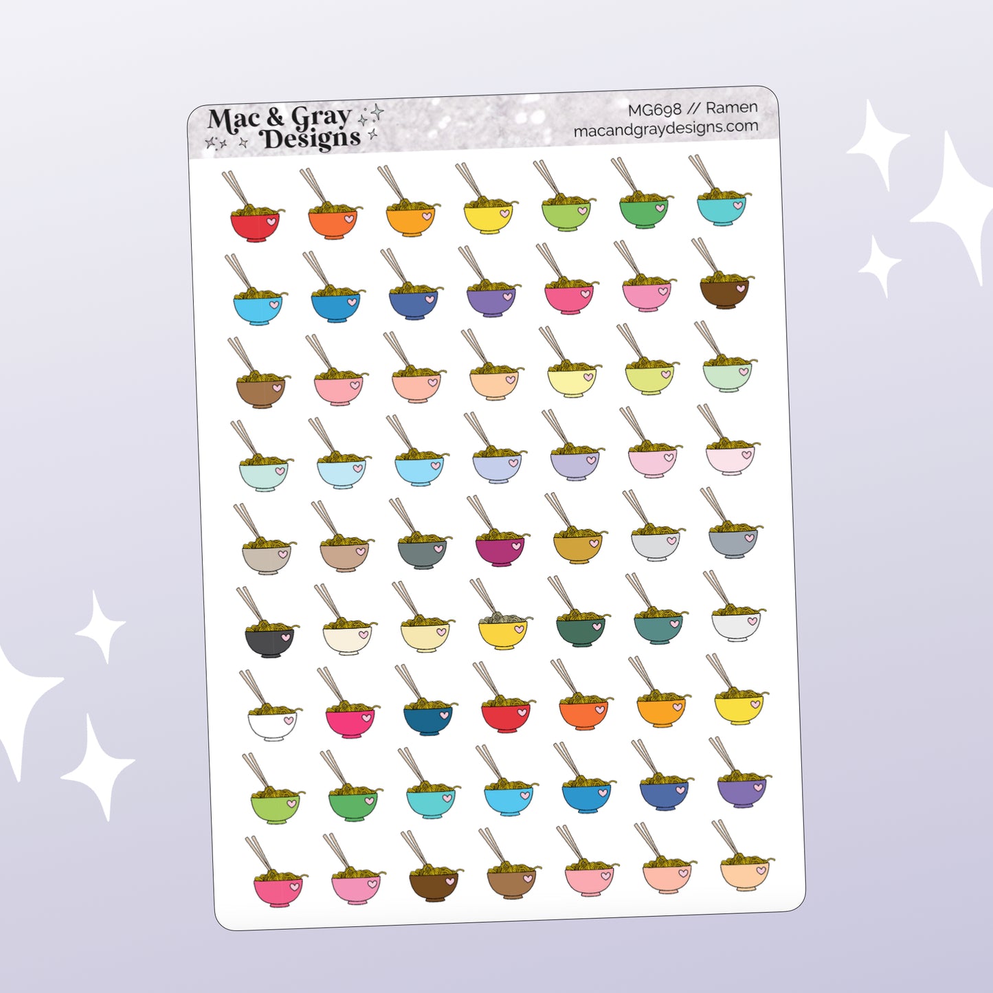 Ramen | Functional Stickers