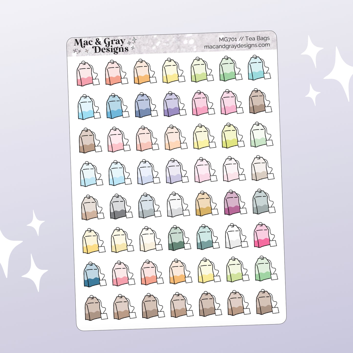 Tea Bags | Functional Stickers