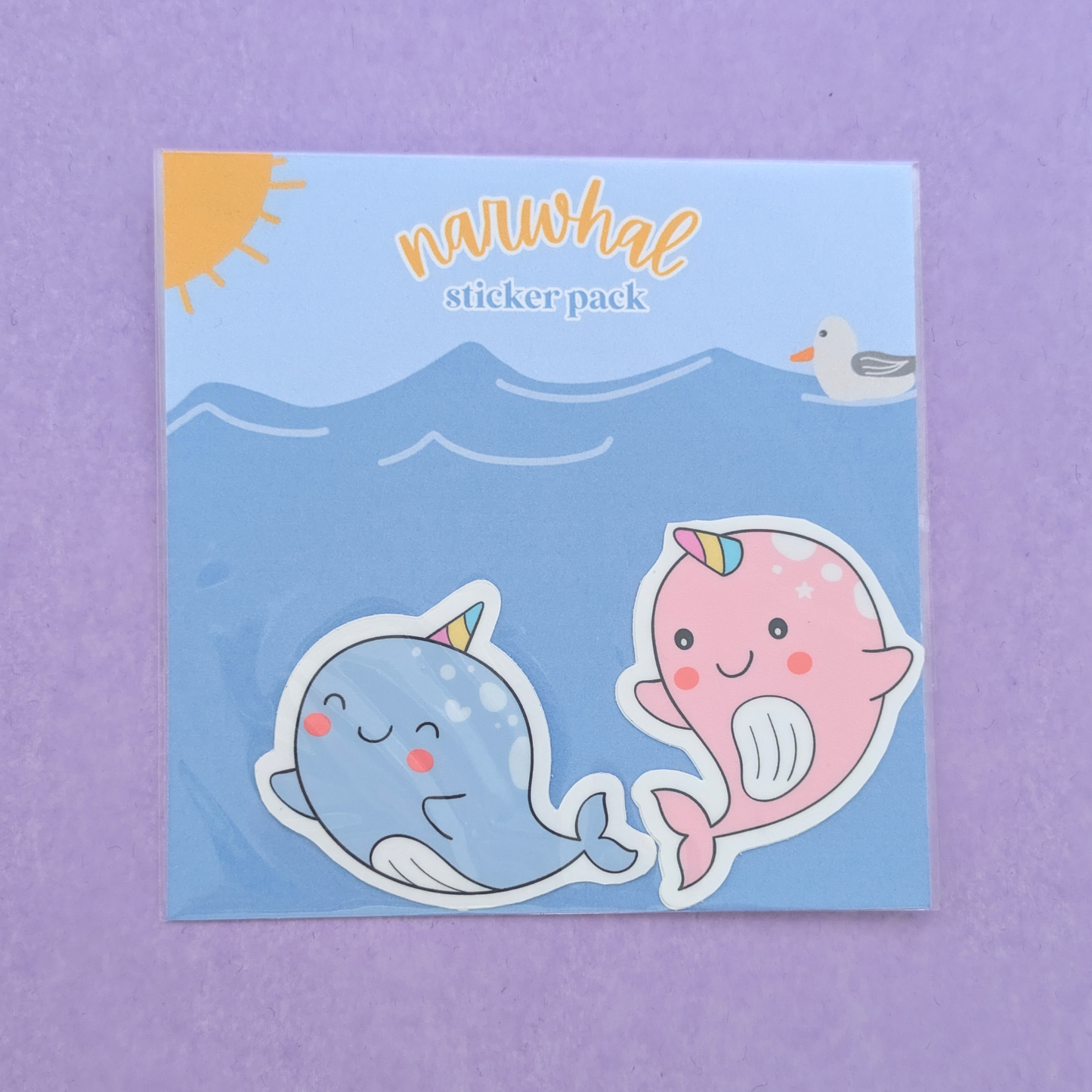 Narwhal Stickers | Waterproof Sticker Pack
