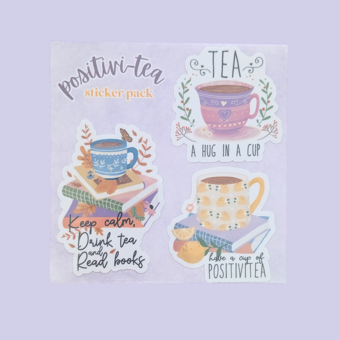 Positivi-tea | Waterproof Sticker Pack