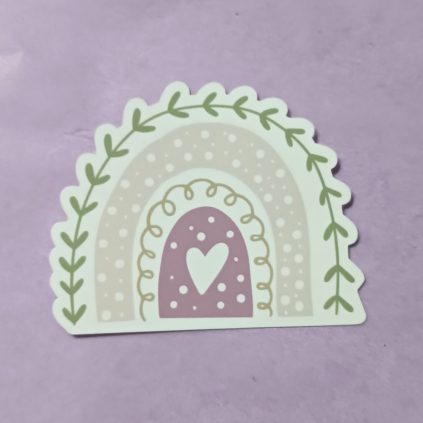 Rainbow Boho | Waterproof Sticker