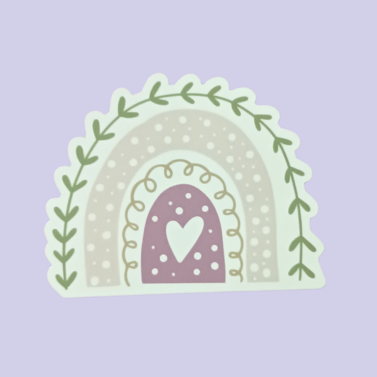 Rainbow Boho | Waterproof Sticker