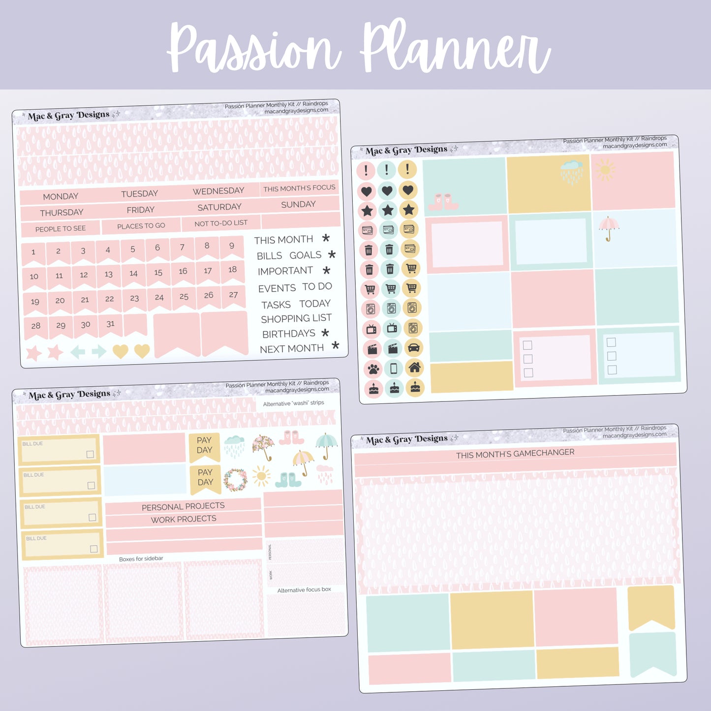 Raindrops | Monthly Kit