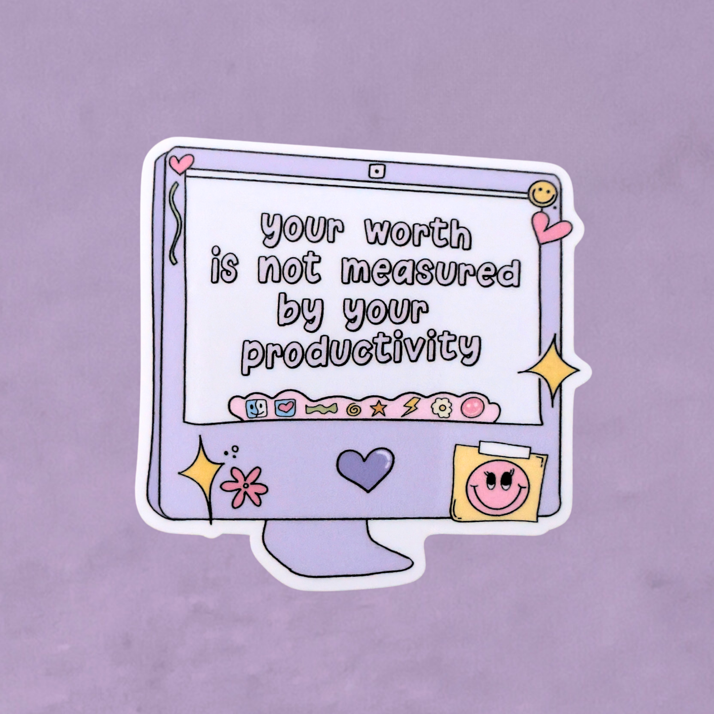 Your Worth | Waterproof Sticker