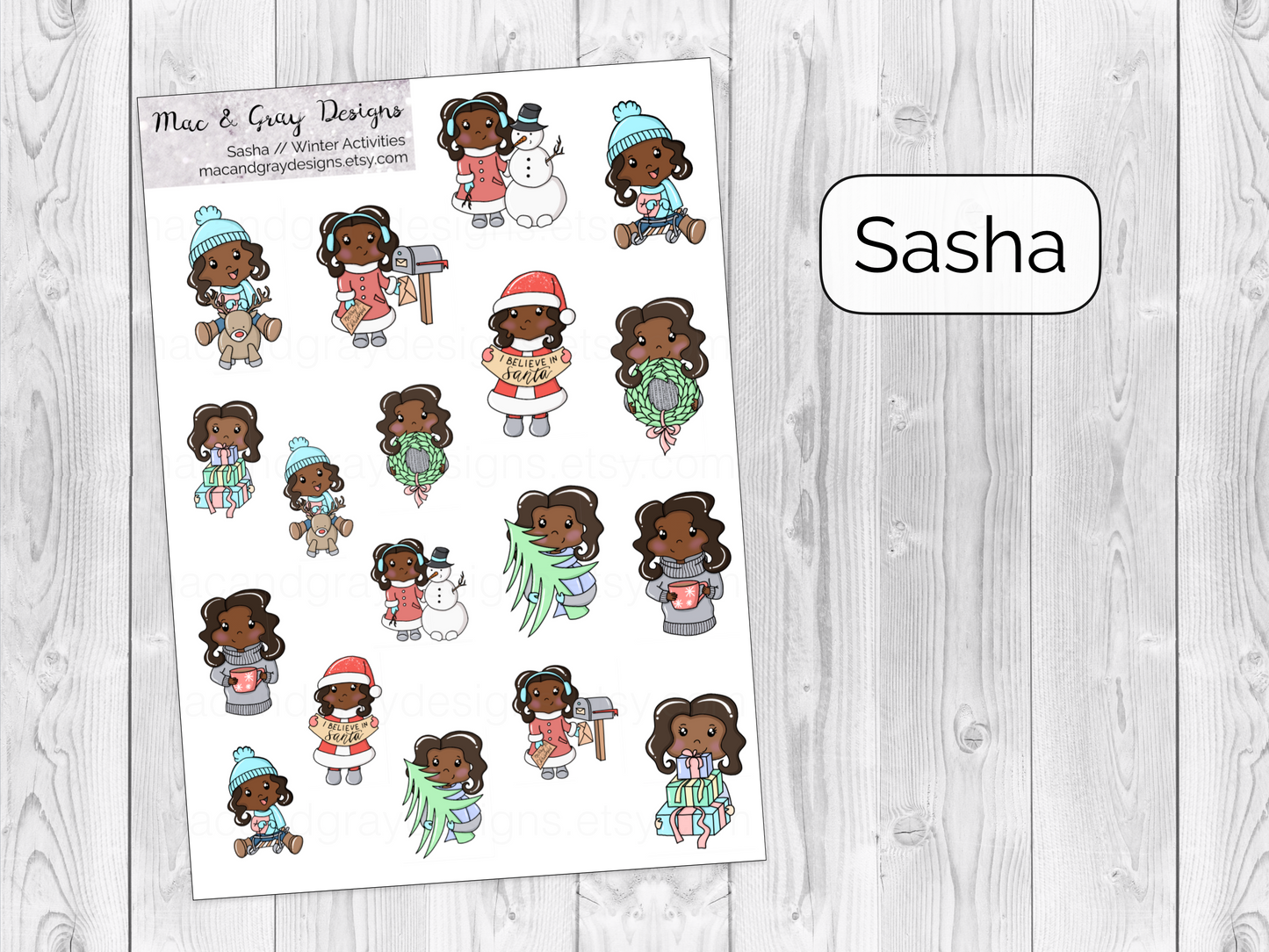 Winter | Character Stickers