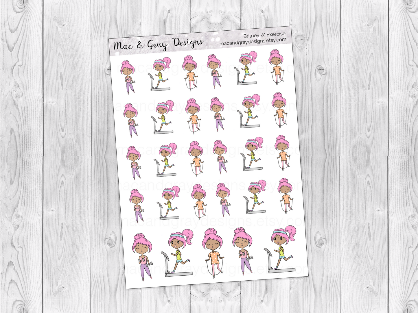 Exercise | Character Stickers