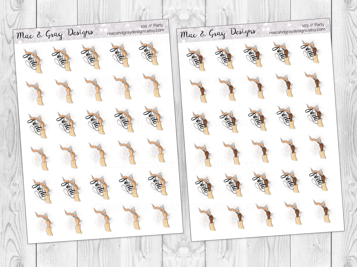 Celebrate Stickers | Functional Stickers