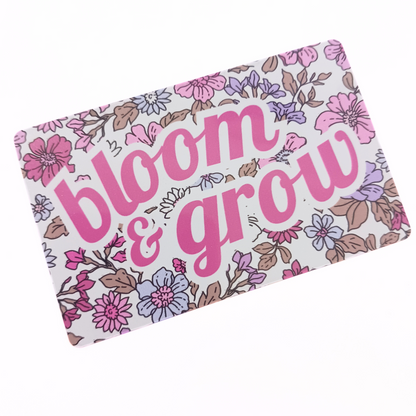 Bloom & Grow | Washi Cutter Card