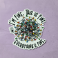 Christmas Lights - Waterproof Sticker