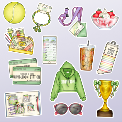 Tennis Champion | Sticker Pack