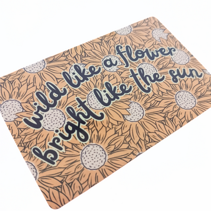 Sunflower // Washi Cutter Card