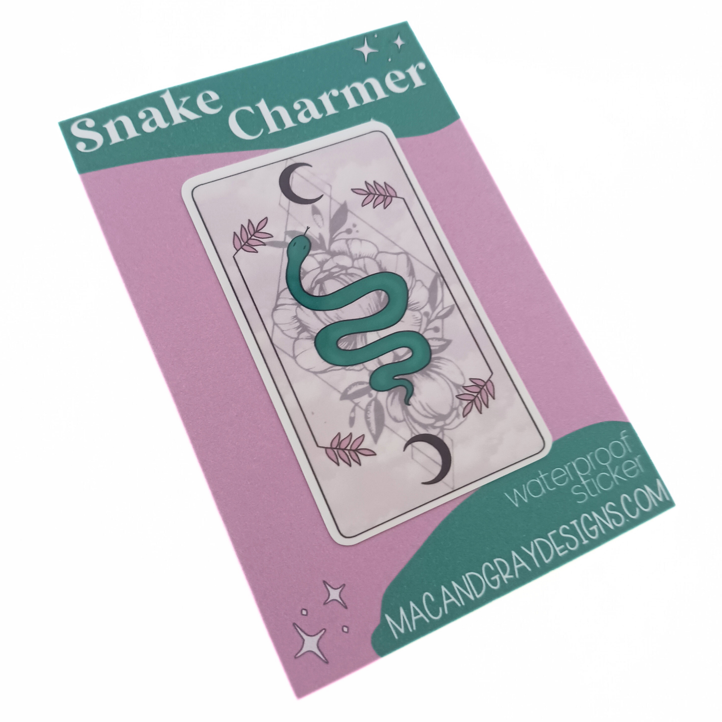 Snake Charmer - Waterproof Sticker