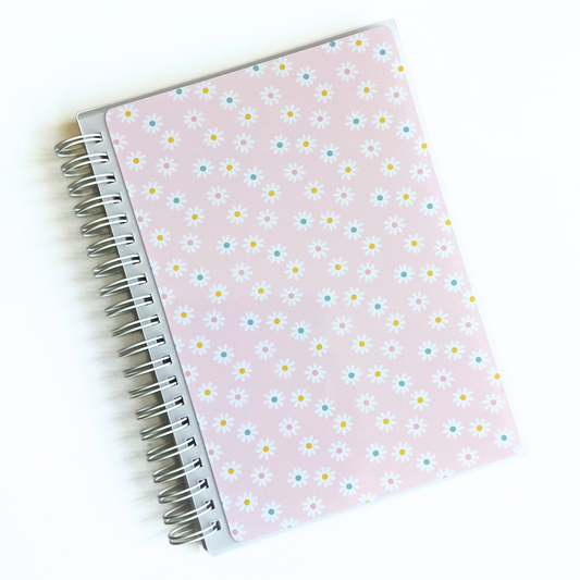 Pink Flowers // Reusable Sticker Book