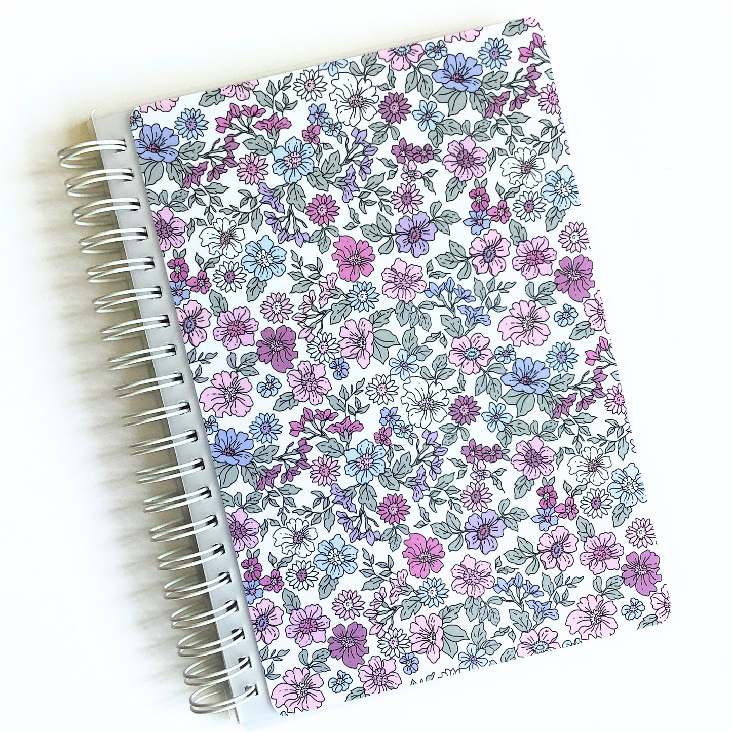 Purple Flowers // Reusable Sticker Book