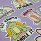 Sassy Girlhood Stickers // Journalling Sticker Pack