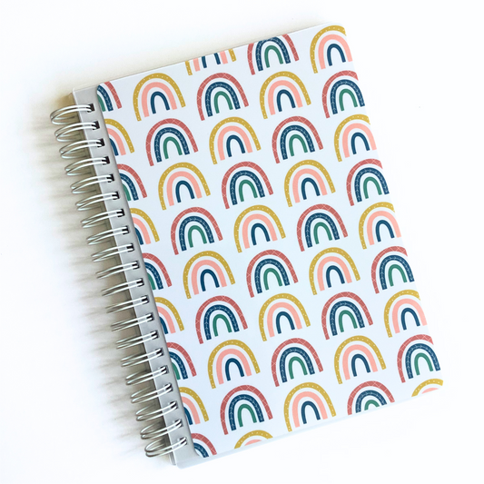 Bright Rainbow // Reusable Sticker Book