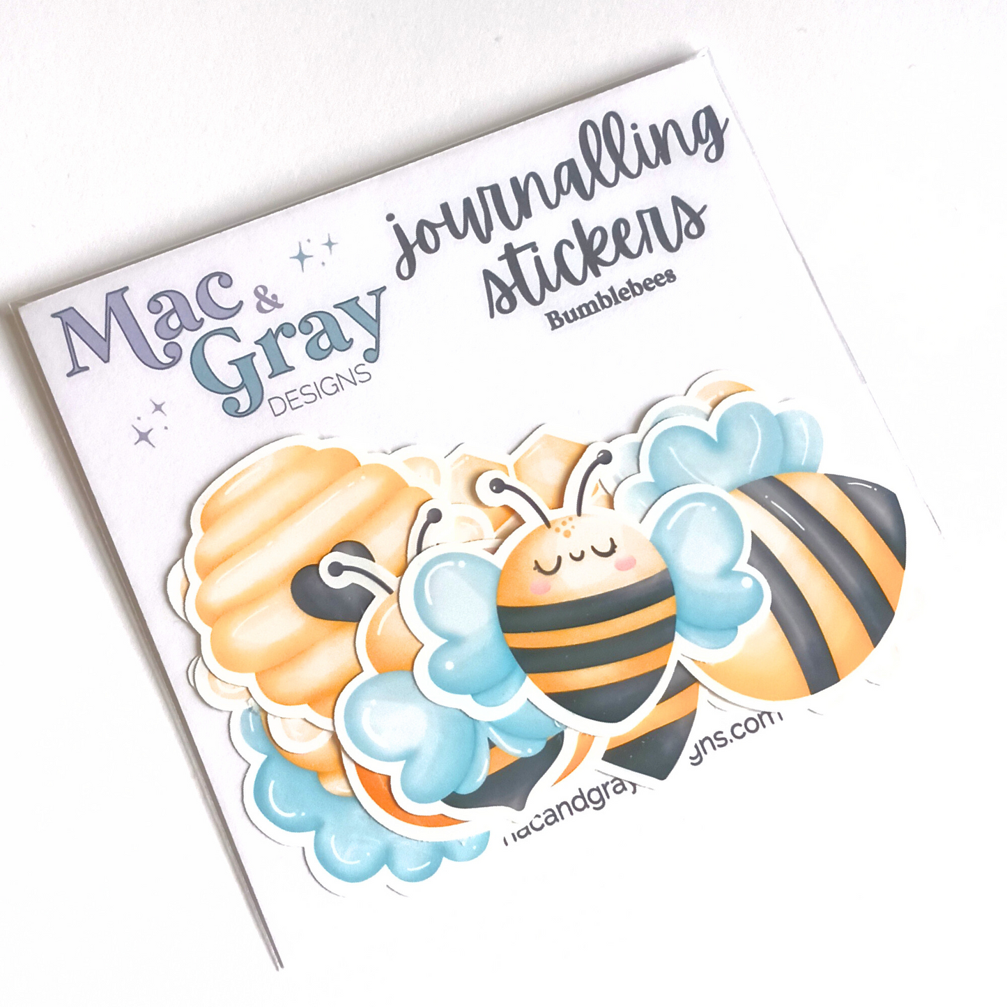 Bumblebees // Journalling Sticker Pack