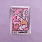 Cowgirl Tarot Card - Waterproof Sticker