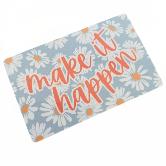 Make It Happen | Washi Cutter Card