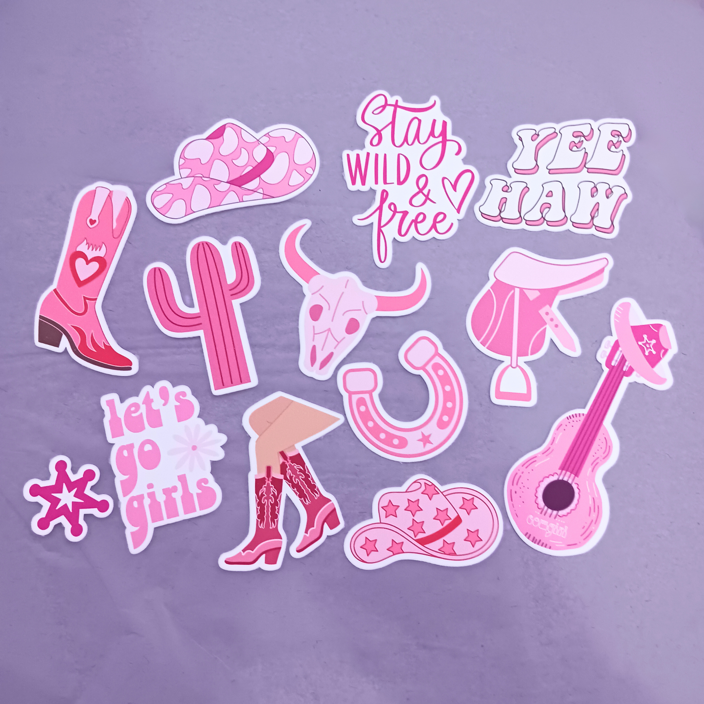 Cowgirl Deco // Journalling Sticker Pack