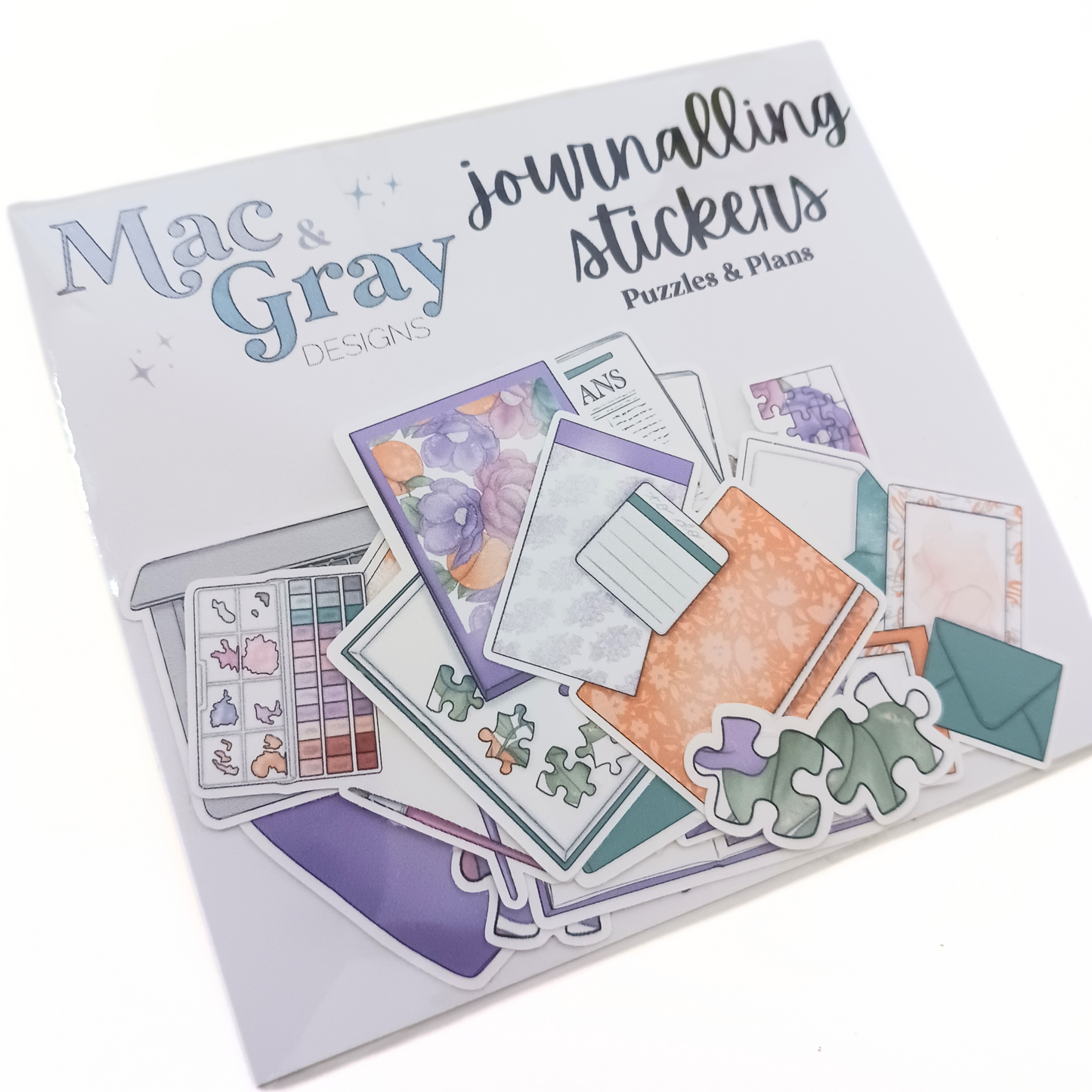 Puzzles & Plans // Journalling Sticker Pack