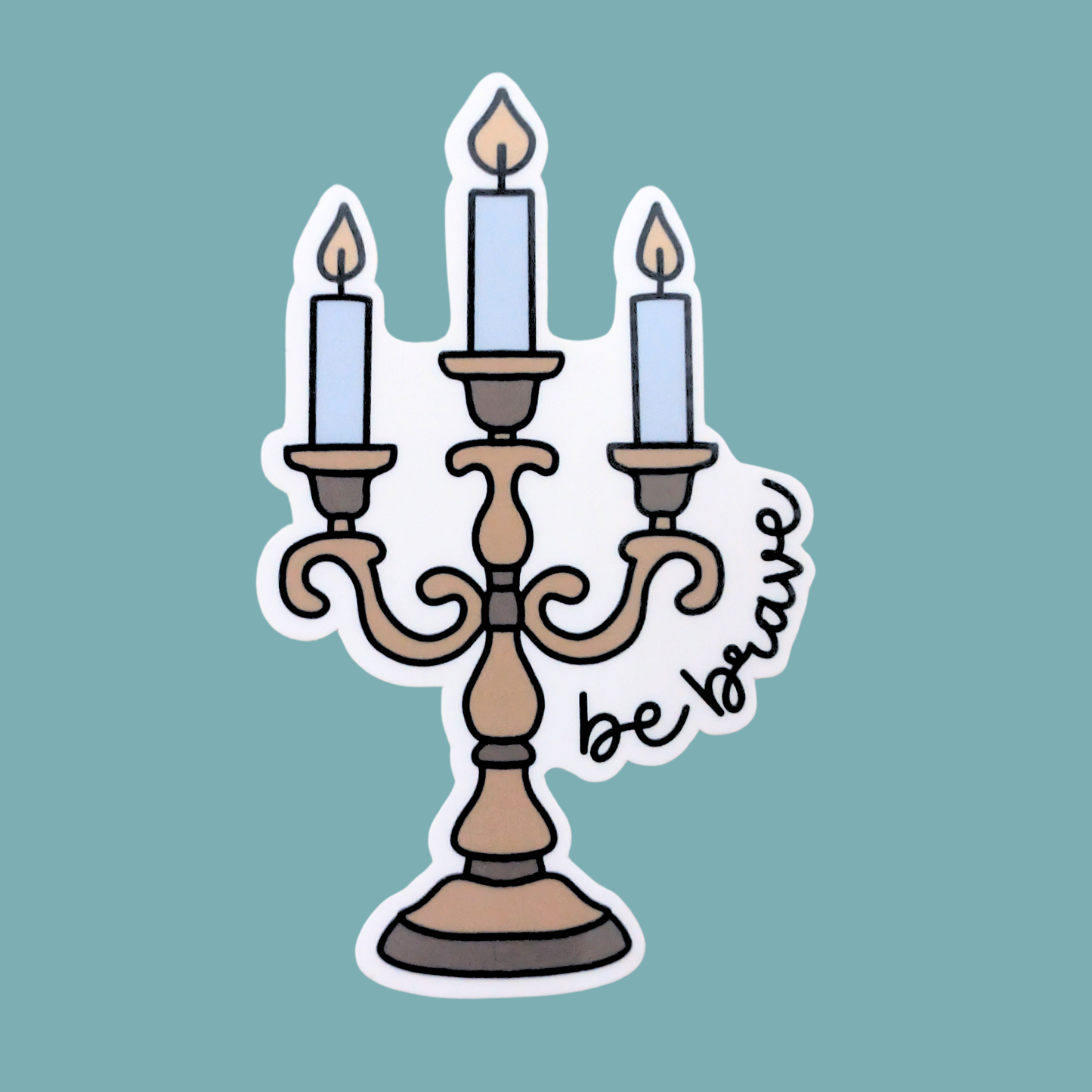 Be Brave | Waterproof Sticker [Exclusive Art]