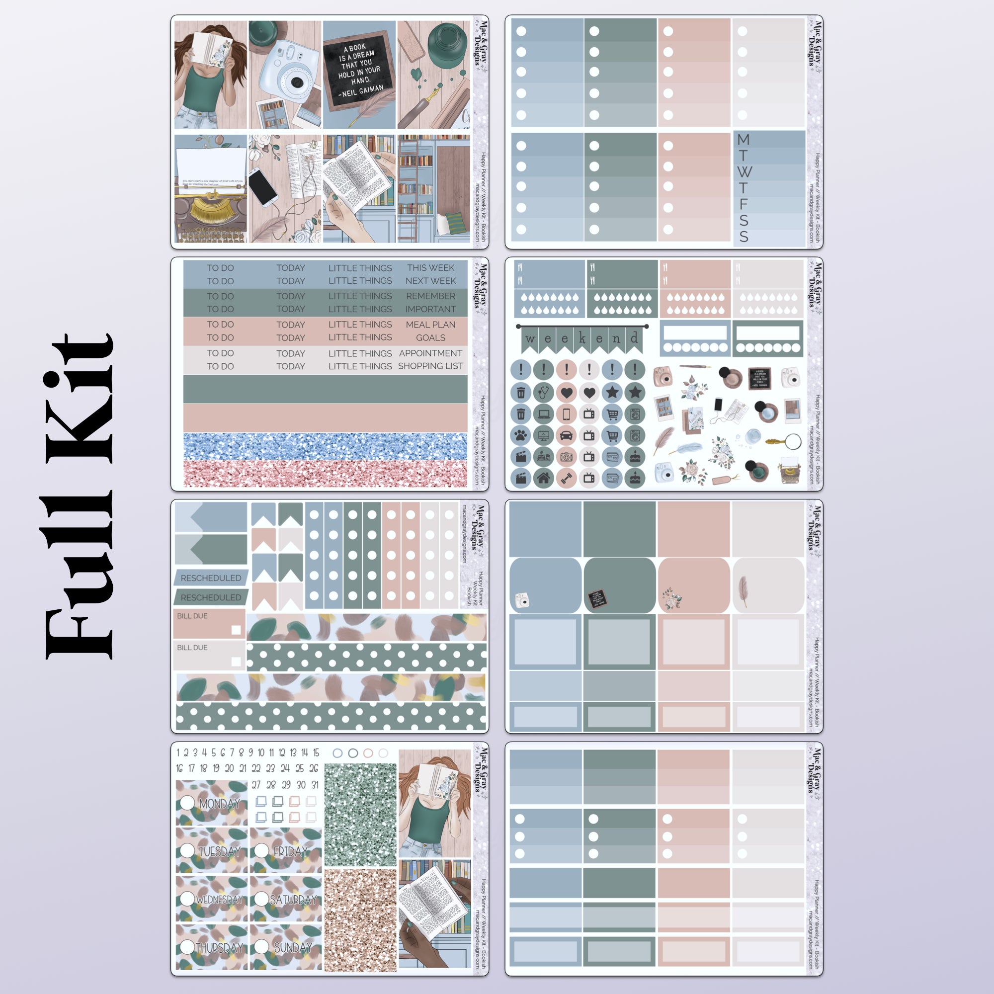 RESERVED bundle outlets happy planner