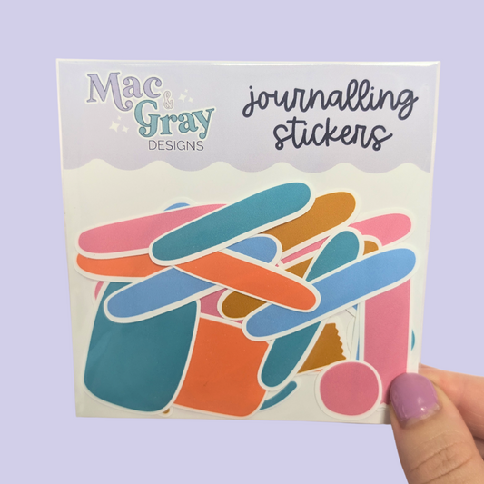 Journalling Shapes - Making Memories | Sticker Pack