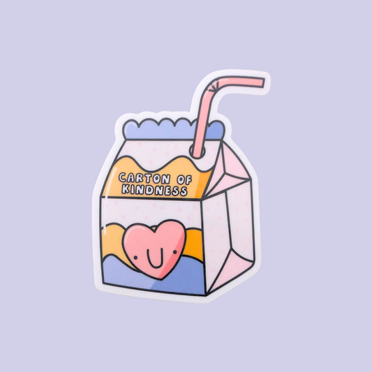 Carton of Kindness | Waterproof Sticker