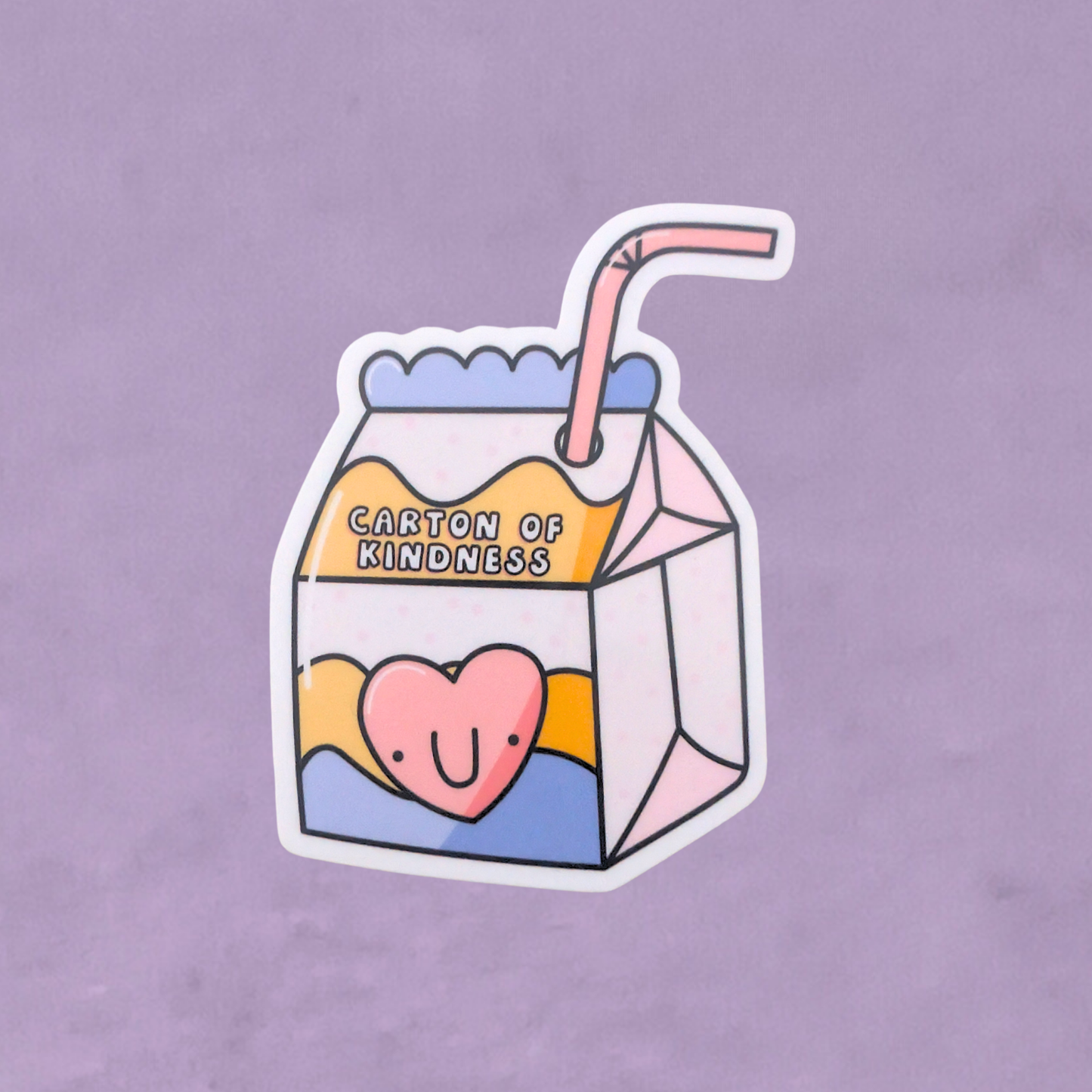 Carton of Kindness | Waterproof Sticker