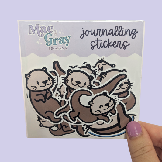 Otter Doodles | Sticker Pack