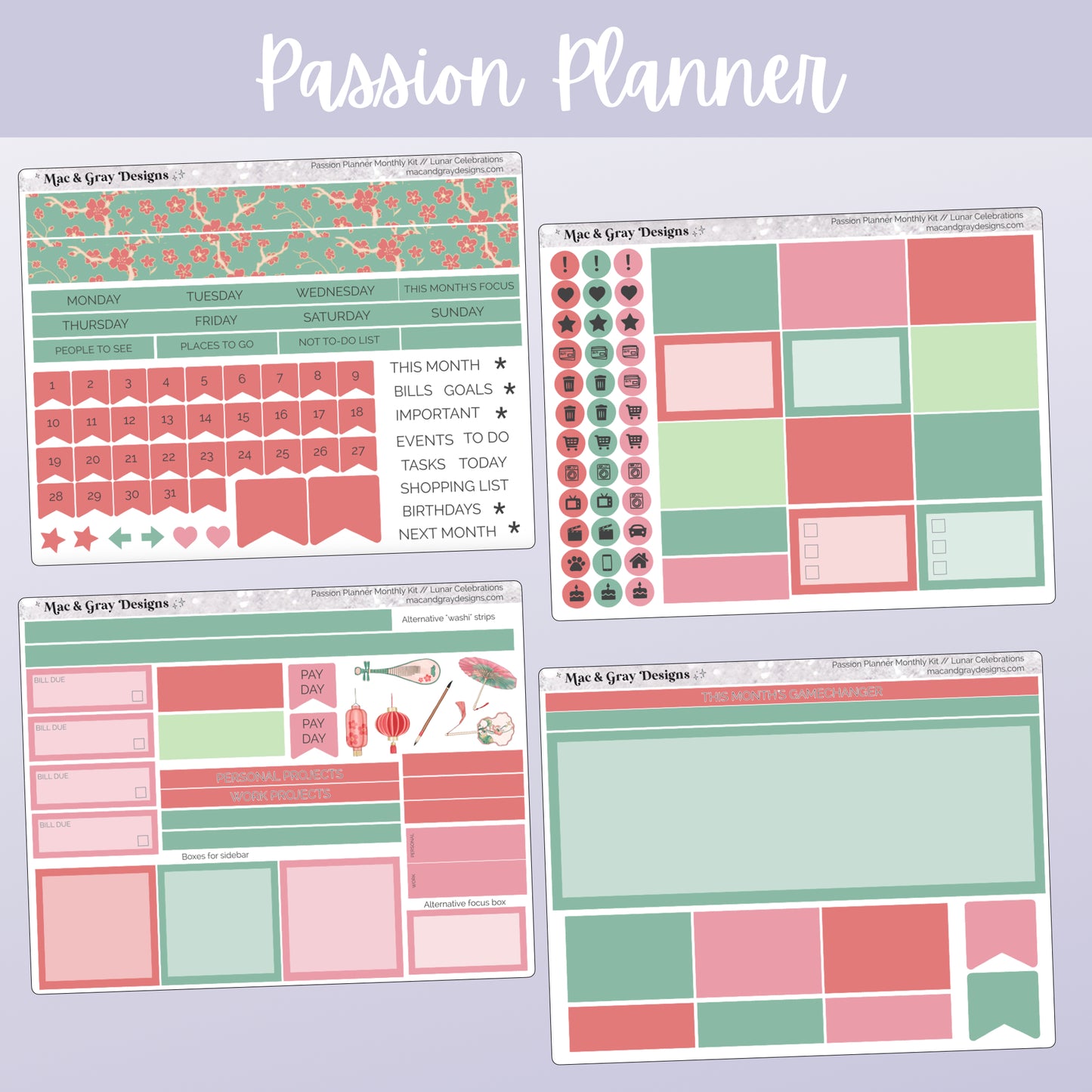 Lunar Celebrations | Monthly Kit
