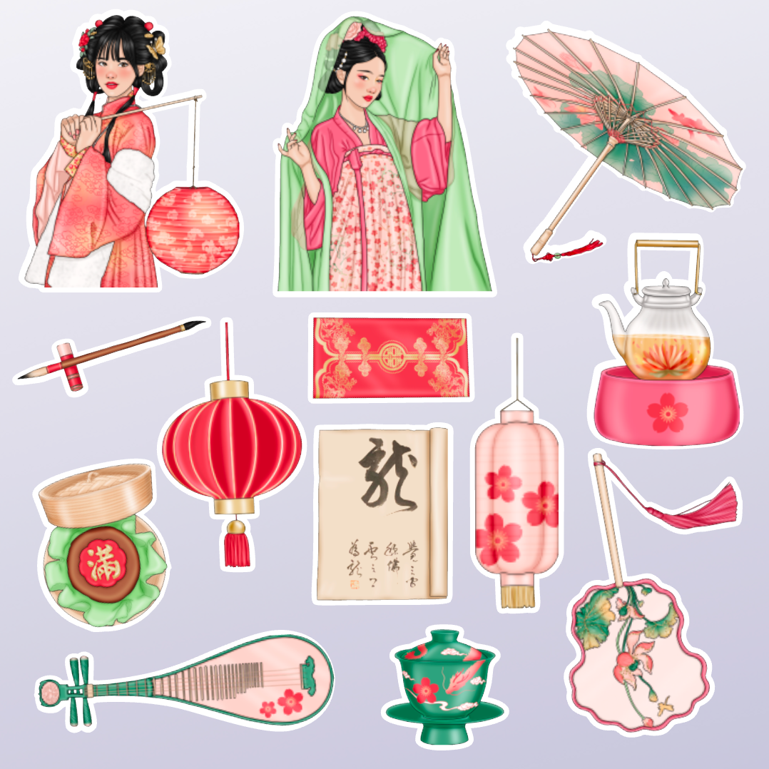 Lunar Celebrations | Sticker Pack
