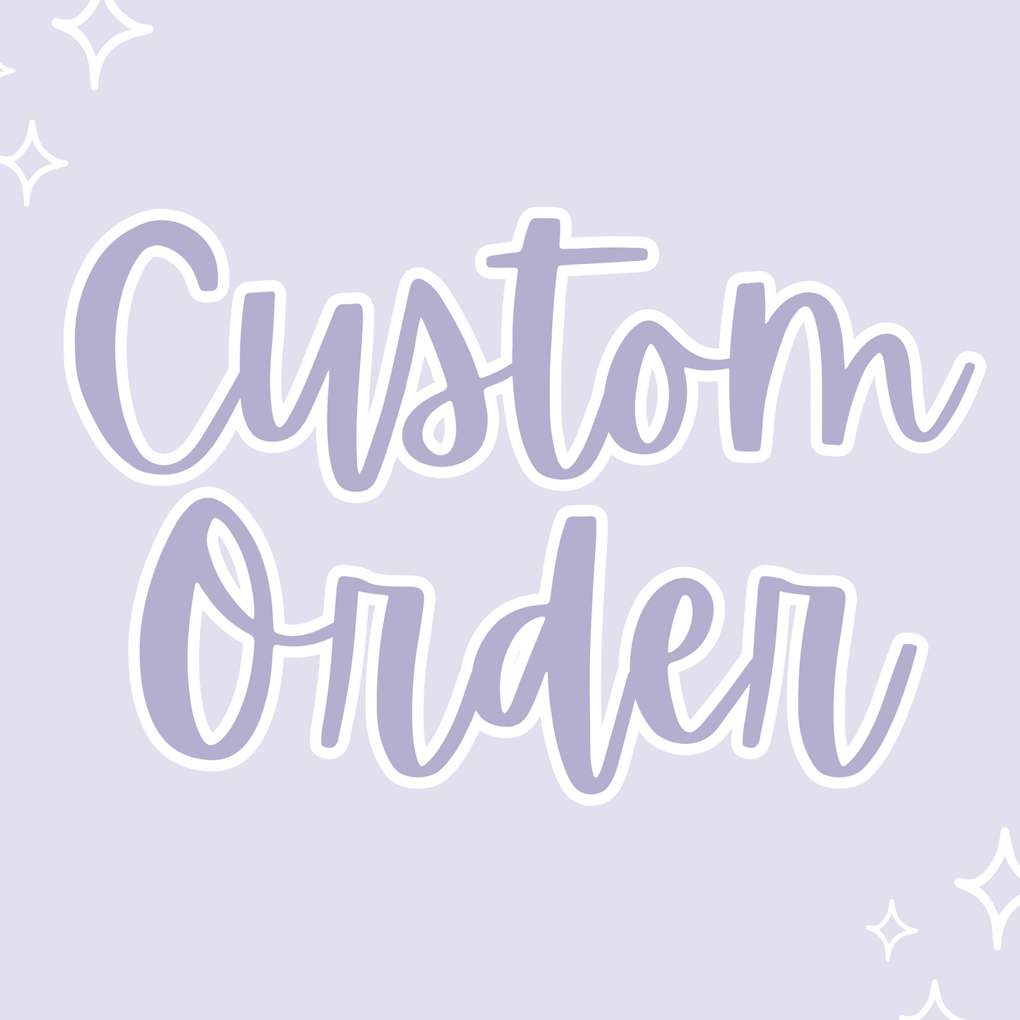 Custom Order for Natasha