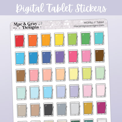 Electronic Tablet | Functional Stickers