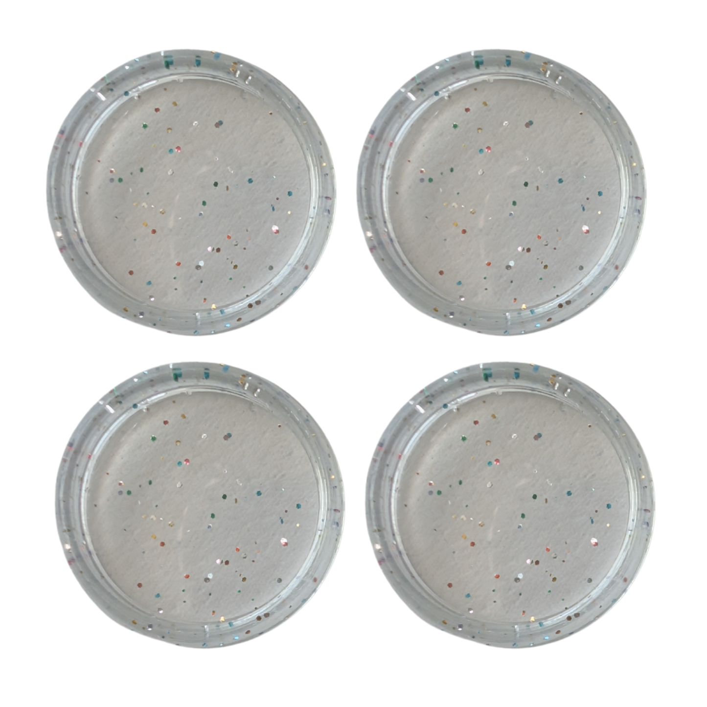 Glitter Transparent Discs | Discbound Storage Discs