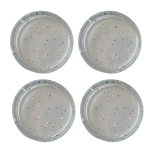 Glitter Transparent Discs | Discbound Storage Discs
