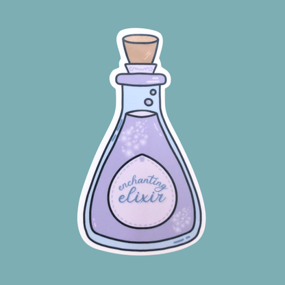 Enchanting Elixir Potion | Waterproof Sticker [Exclusive Art]