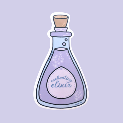 Enchanting Elixir Potion | Waterproof Sticker [Exclusive Art]