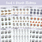 Food & Drink // Functional Planner Stickers