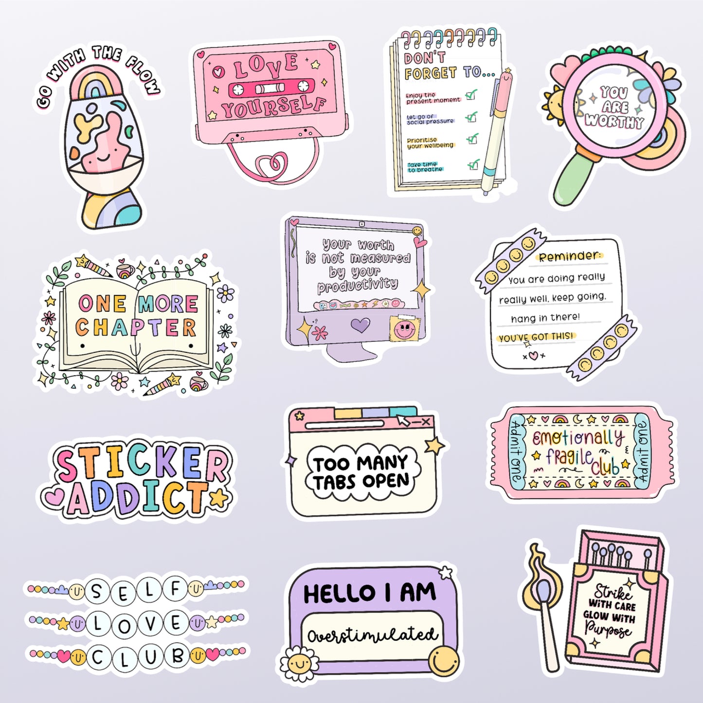 Girlhood Vol. Two | Sticker Pack