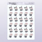 Housework Stickers // Functional Planner Stickers